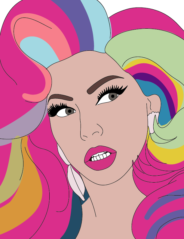 Alyssa Edwards Rupauls Drag Race Drag Queen image to celebrate pride month and collection range
