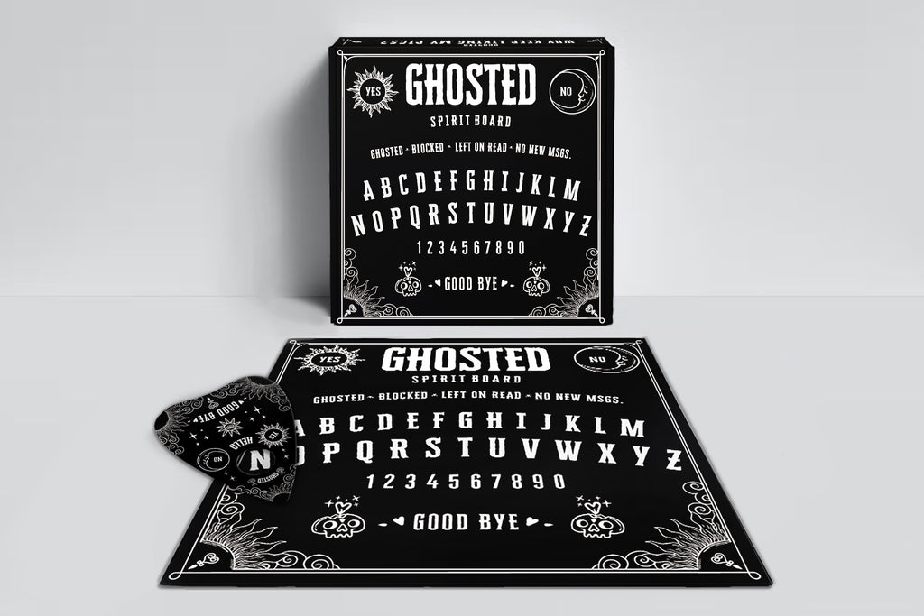 Ghosted Spirit Board and Planchette: Have you ever been Ghosted?