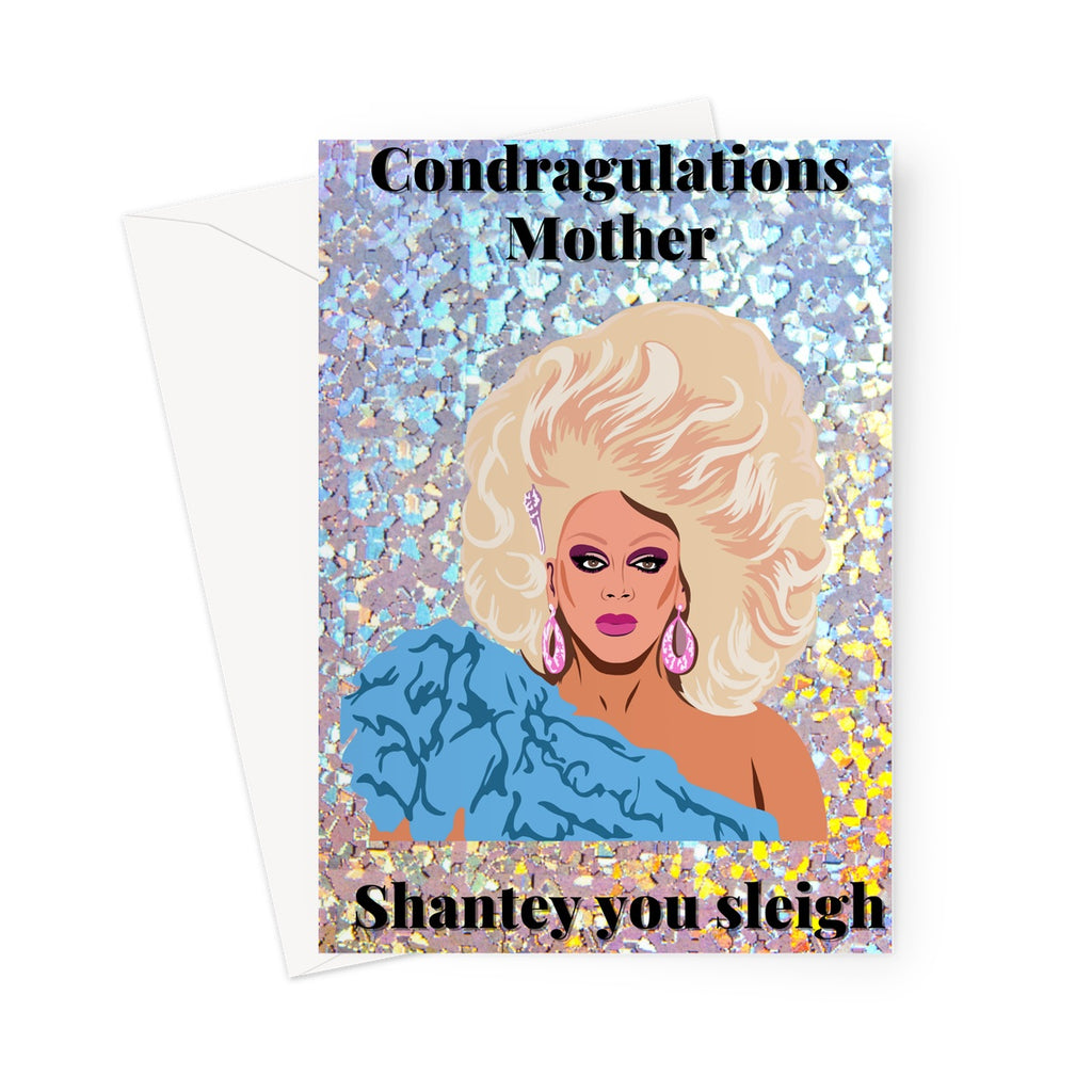 Condragulations Mother, Mother's Day Card